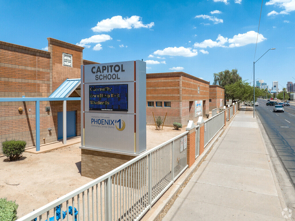 Capitol Elementary School serves the youth near Downtown Phoenix.