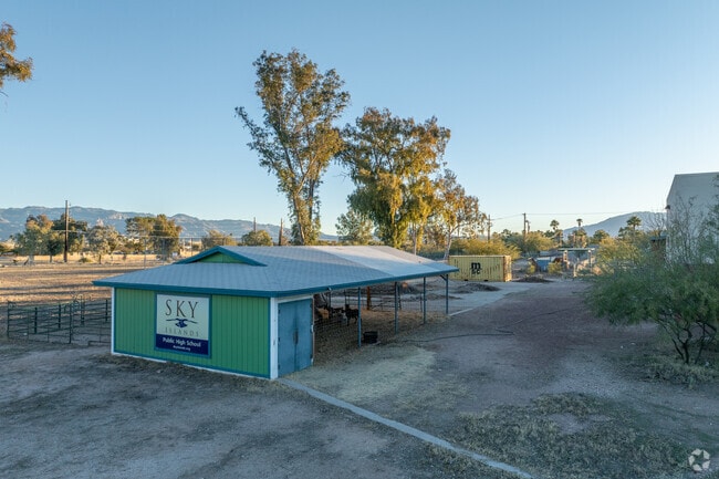 Sky Islands Public High School focuses heavily on conservation and has goats.