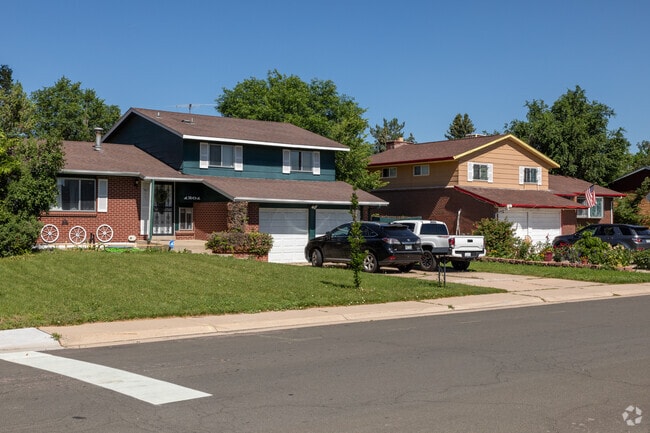 Beautiful brick work and large yards are featured on Chambers Heights multi level homes.
