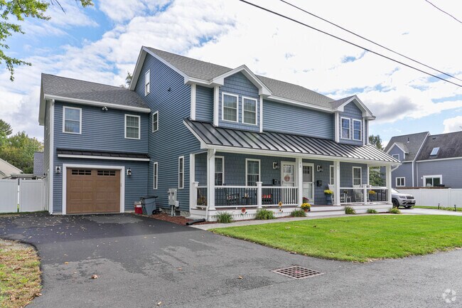 This recently built two-family house is in Chelmsford.