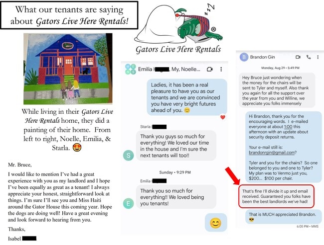 What our tenants are saying.
