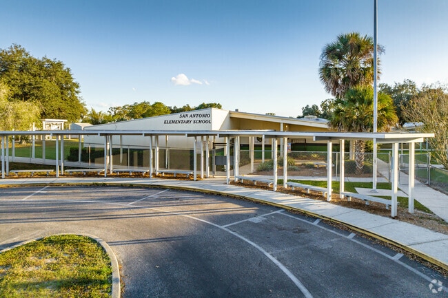 San Antonio Elementary has a student-teacher ratio of 15 to 1 and serves Mirada.