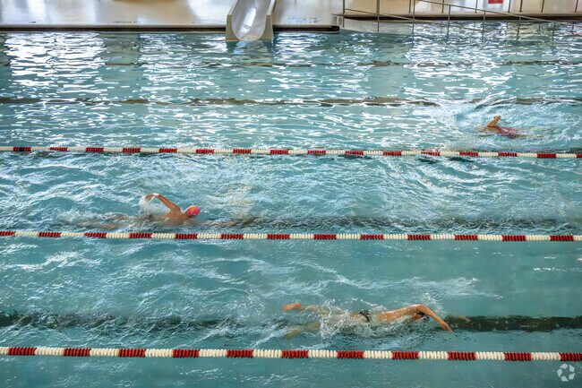 Willow Lane residents can head to the pool at the Brooklyn Center Community Center.