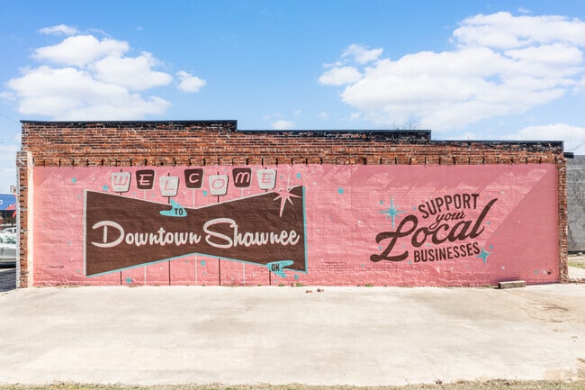 Historic Downtown Shawnee’s pre-statehood Main Street is the city’s pedestrian-friendly commercial heartbeat.