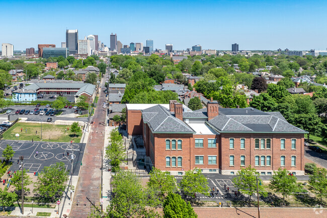 Stewart Alternative Elementary is located in German Village but has students from all around.