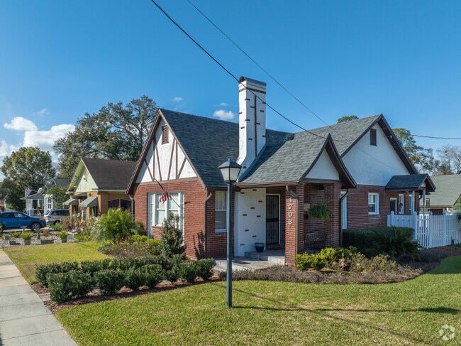 A lovely row of homes in Murray Hill are very common sight.