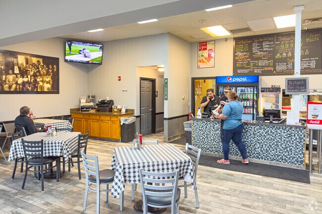 Dine in or carry out at Fat Rickys in Grande Park for lunch and dinnner.