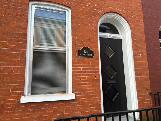 Front Door into common space with mailboxes