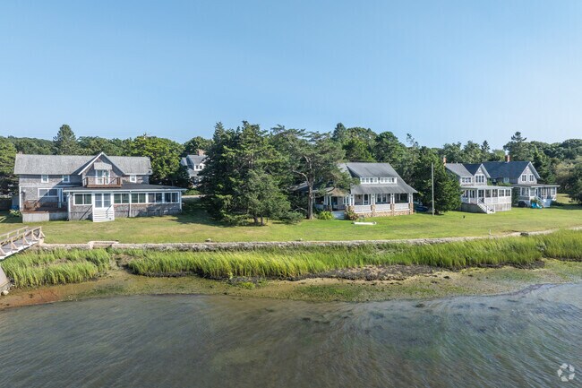 Residents of West Falmouth enjoy waking up to views of the water.