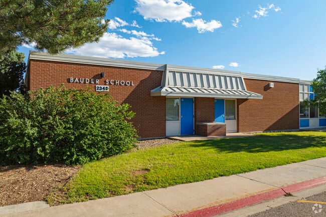Bauder Elementary School is a Public Pre-K & Elementary School in Fairbrooke, Fort Collins CO.