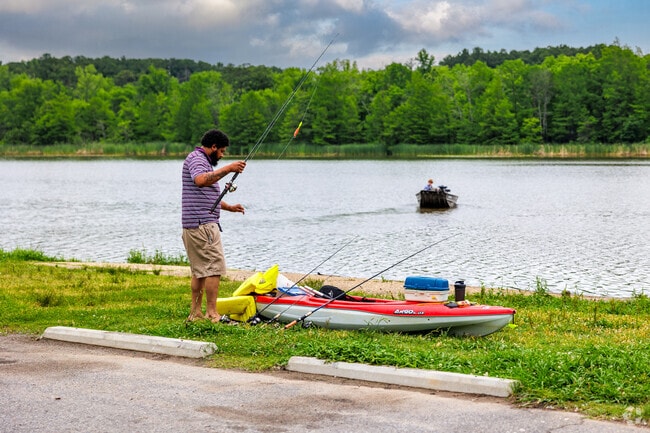 The Two Rivers Park boat ramp allows for both motorized and non-motorized boaters to launch.