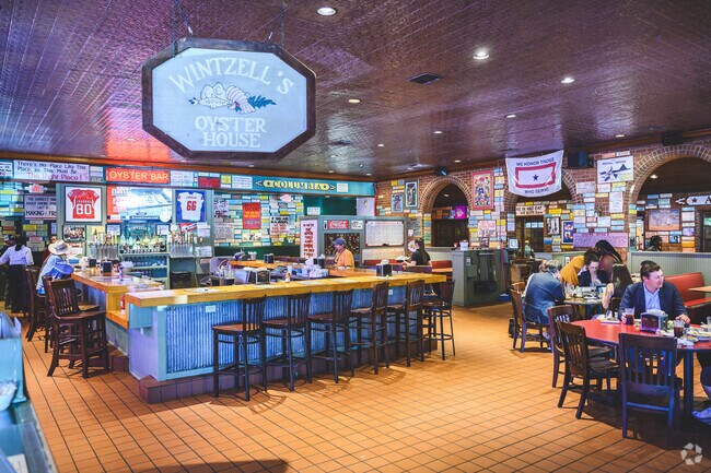 Wintzell's Oyster House is a popular choice for Seafood in the Thornhill Neighborhood.