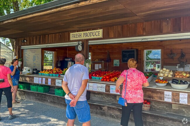 Lapp's Farm Market is where Lampeter residents go for fresh produce.