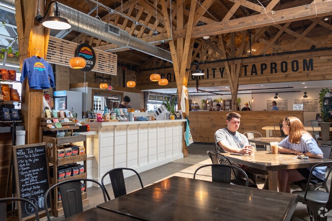 The Market in downtown Saint Joseph is an indoor bazaar with multiple shops and eateries.