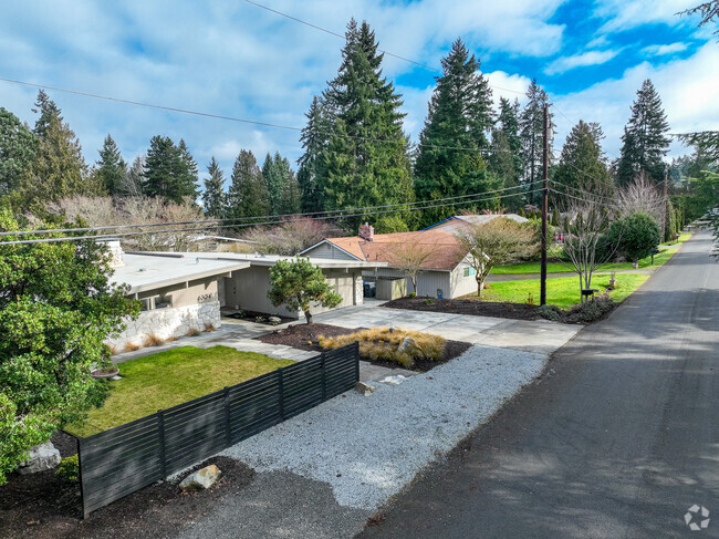 This row of homes is on a quiet Inglewood street.