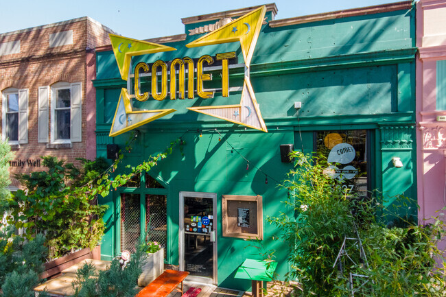 Comet is a bar and restaurant in Wakefield with ping pong tables and live music.