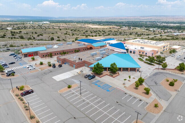 Carlos F. Vigil Middle School aerial view