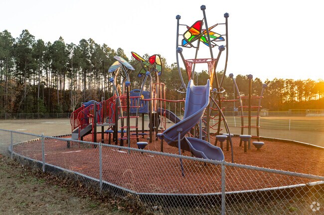 Hall Park is located in a rural section of Grays Creek.