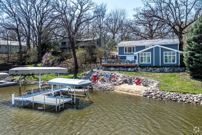 Almost every Lake Panorama lakeside home has a private dock.