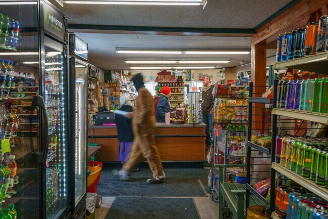 Many from French Creek will pop into Neckers Company Store for a quick bite or daily groceries.