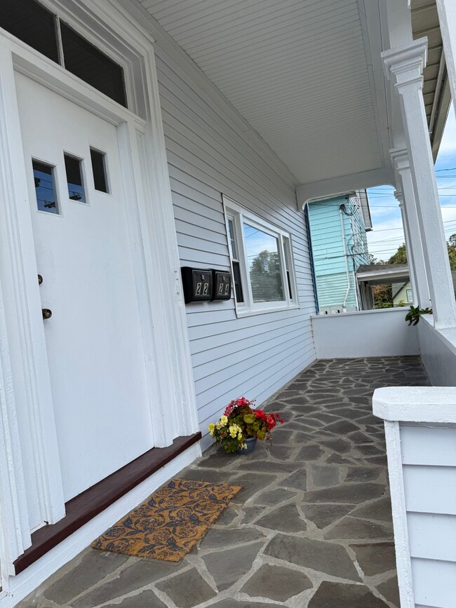Front balcony