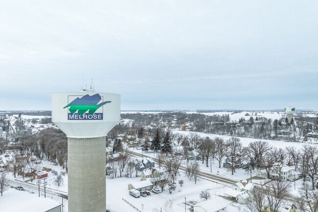 Melrose has a population of about 3,600 residents.