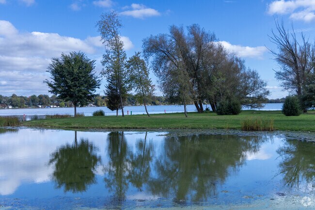 The natural beauty of Eagle Lake Park is a highlight of the community.