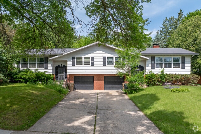 A duplex style home located in the Arbor Hills neighborhood.