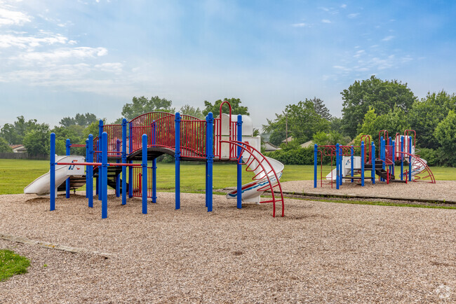 Elliott Elementary School playground in the city of Westland.