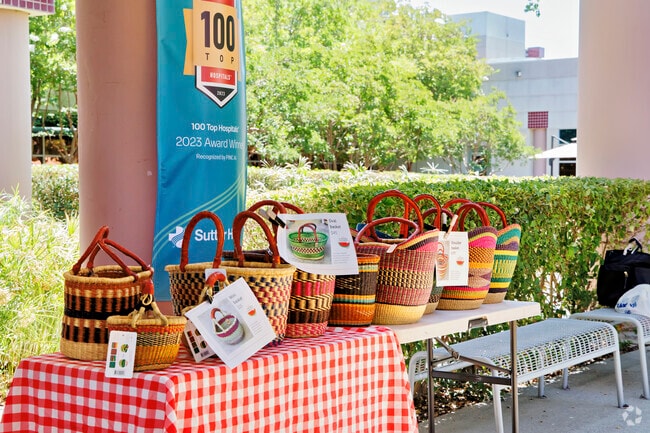 Get woven baskets at the Sutter Davis Certified Farmers Market in Davis, Ca.