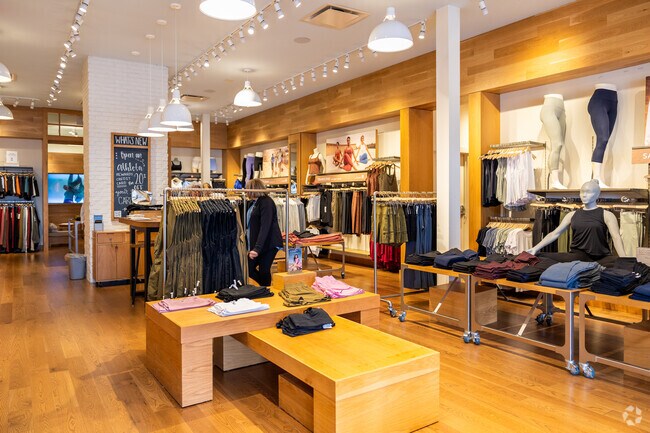 Find your favorite sports apparel at Athleta by Sawmill Creek.