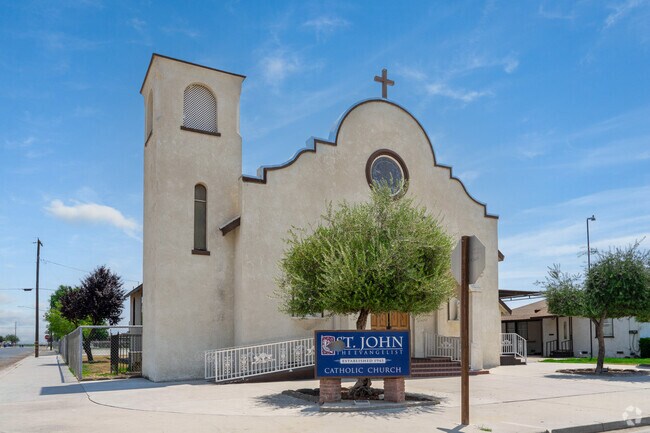 St. John's Church in Tipton provides weekly services to the local community.