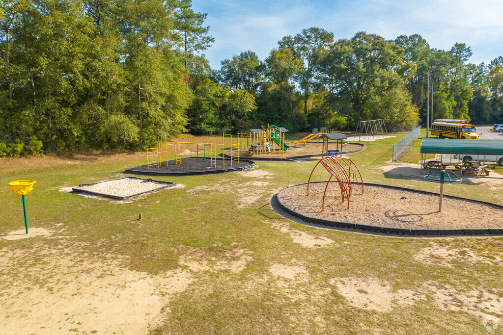 Your kids will never want to leave the playground at J.E.Turner Elementary School.