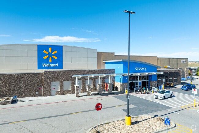 Walmart Supercenter is a go‑to for groceries and basics.