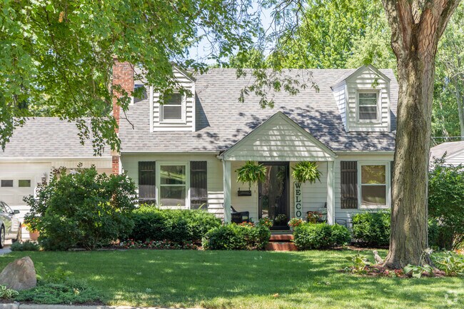 Cape Cod style homes provide the charm of the Elmwood, Lafayette area.