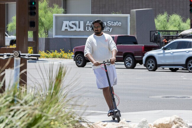 Riverview is close enough to ASU that students can easily commute to school without a car.