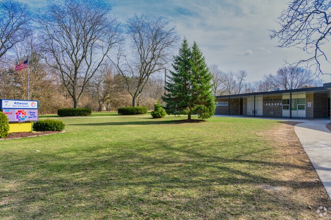 Attwood School is a magnet school with a C-rating through Niche.com