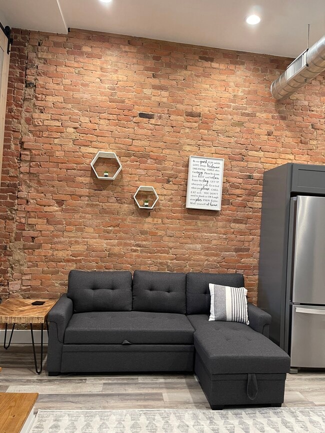 Living room with couch sofa