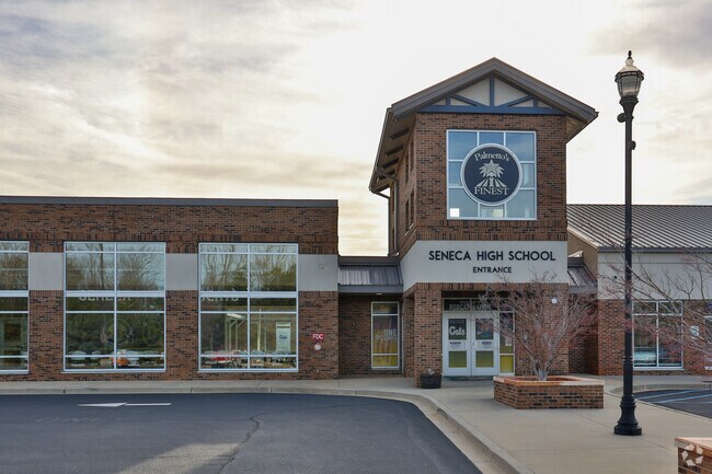 Seneca High is the home of the Bobcats, and the only high school in Seneca.