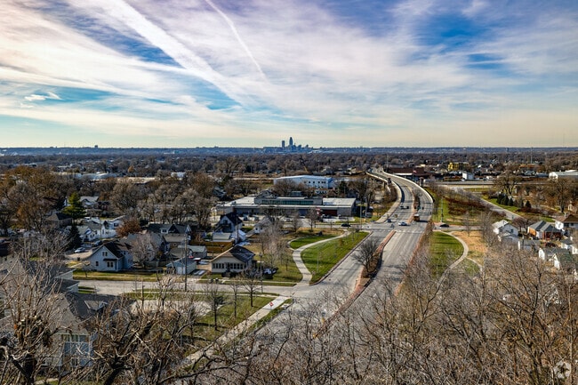 The Lincoln Monument Overlook in The Heights is a great spot to enjoy the view.