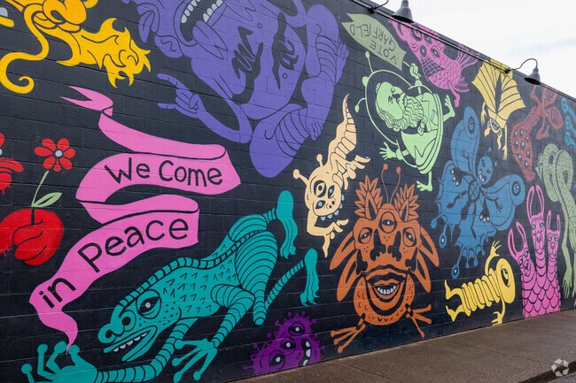 Creativity is seen all around the West Eugene neighborhood.