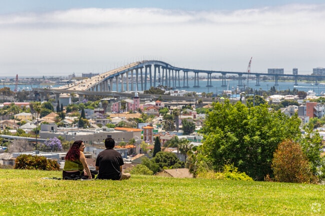 Grant Hill Park is known for its sweeping views of greater San Diego
