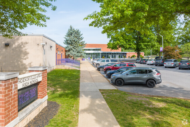 The teachers at Phoenixville Area High School receive an A- on niche.com.
