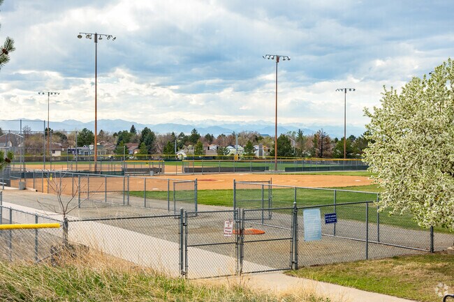 Mountain View Park in Aurora is home to several baseball diamonds.