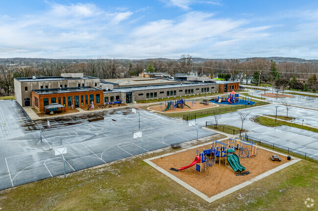 Students can enjoy the playground at Mill Valley Elementary School.
