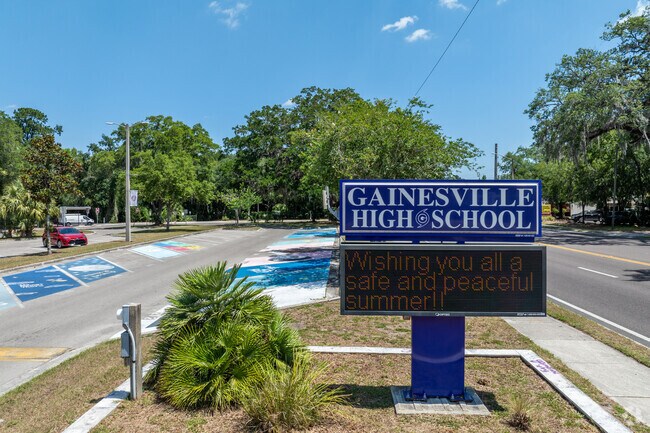 Welcome to Gainesville High School.