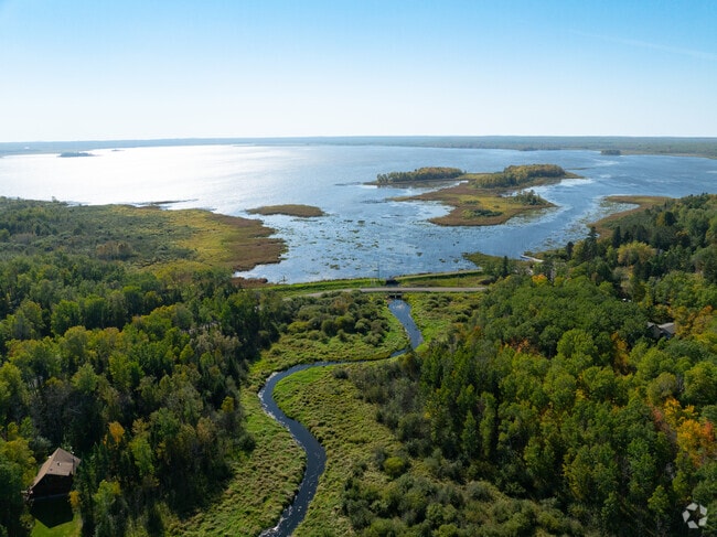 Local creeks feed Wild Rice Lake Reservoir.