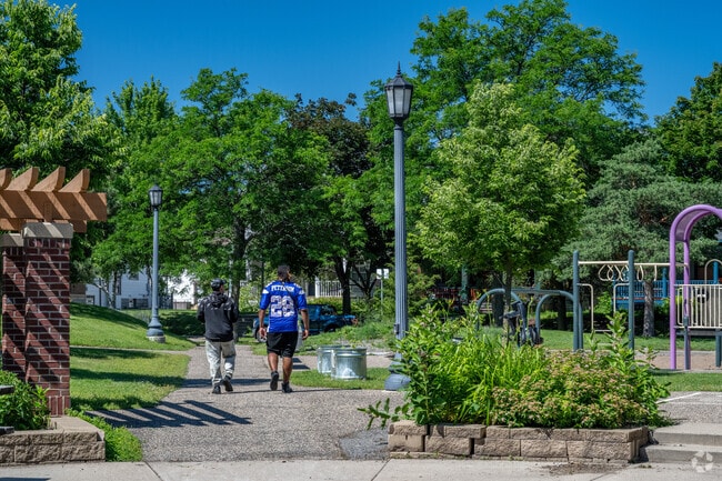 Lowry Hill East residents enjoy taking a stroll through Mueller Park.