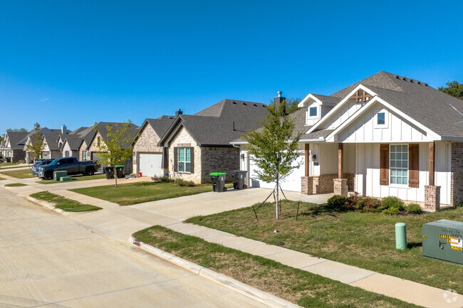 Pilot Point has no shortage of newly constructed homes with a modern look.