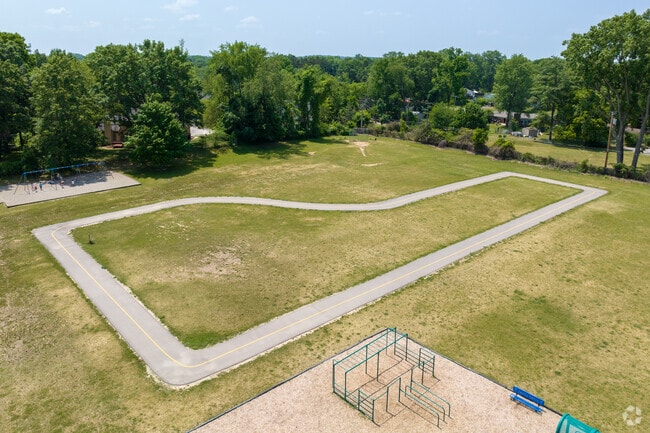 Mary Helen Guest Elementary School track and greenway.